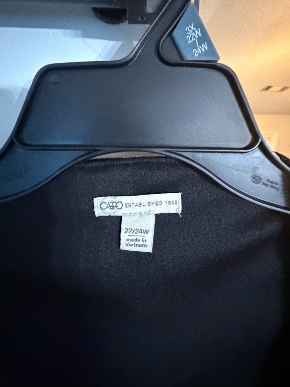 Cato Women’s Black Vest